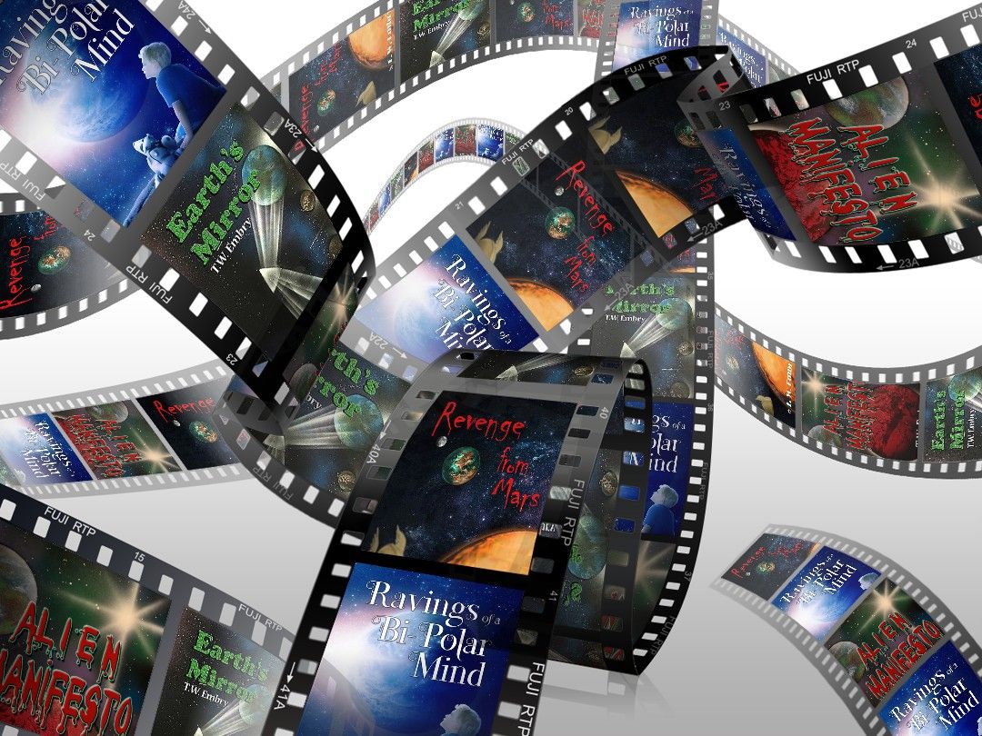CrimsonCloakPub's tweet photo. Are you a sci fi fan? If so don’t miss this popular series by T.W. Embry!
#crimsoncloakpublishing #toddembry #scifi # earthsmirror #revengefrommars # alienmanifesto #ravingsofabipolarmind https://t.co/mRNXWnDb6P