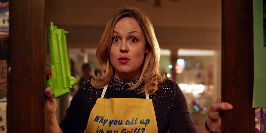 We wish a very happy birthday to comic actor Kimberley Nixon.  