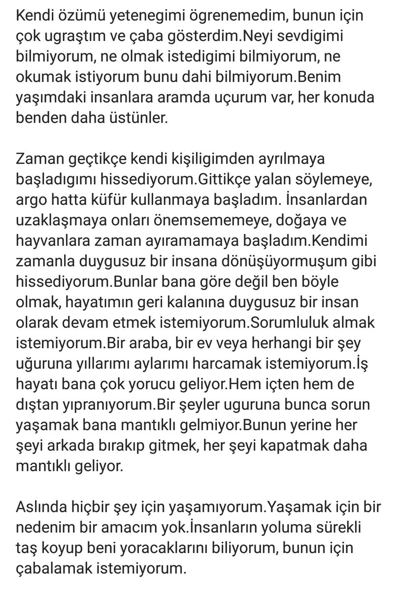 Neden bu kadar bensin Furkan.... Yaşamak için sebebim yok . Huzurlar içinde uyu Furkan☀️