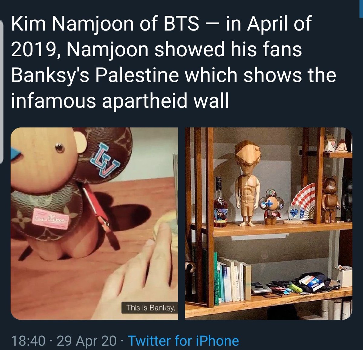 namjoon, taehyung and jimin supporting pro palestine artworks