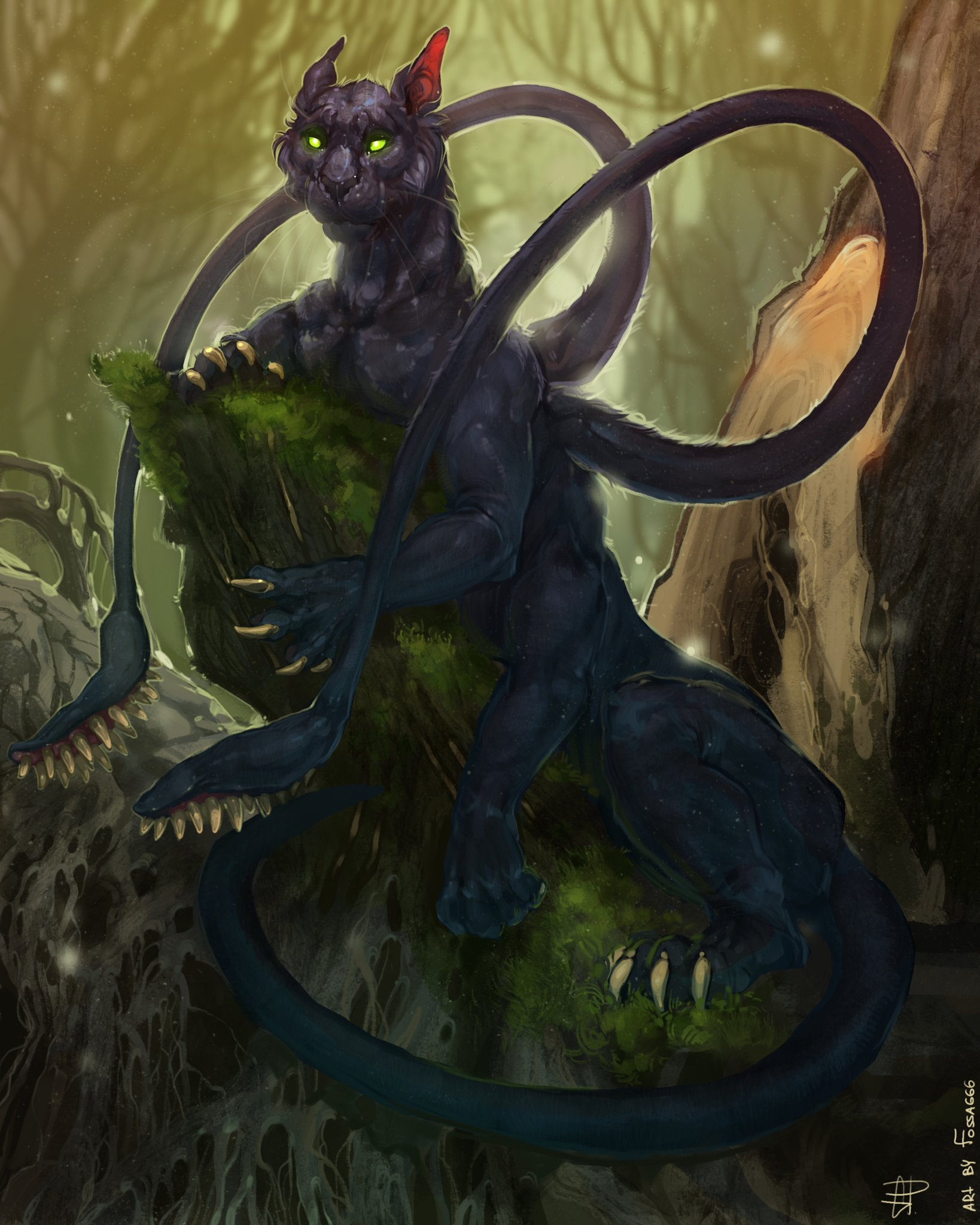 Ускользающий зверь (Displacer Beast)