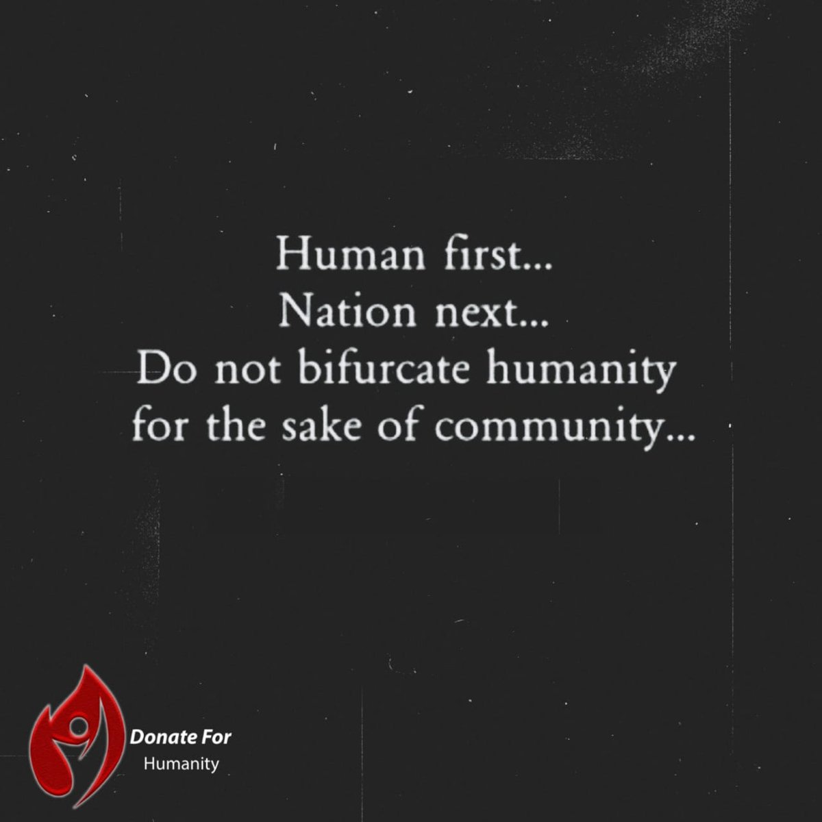 DonateForHuman2's tweet photo. "Our ability to respect others is the true mark of our humanity, Respect for others is the essence of human rights."
#RespectHumanity
#FearGod
#BeKind
#DoGood
#RespectReligions
#DontDisrespectHumans
#DonateForHumanity
#ServingForHumanity https://t.co/7GkzBKJzXg