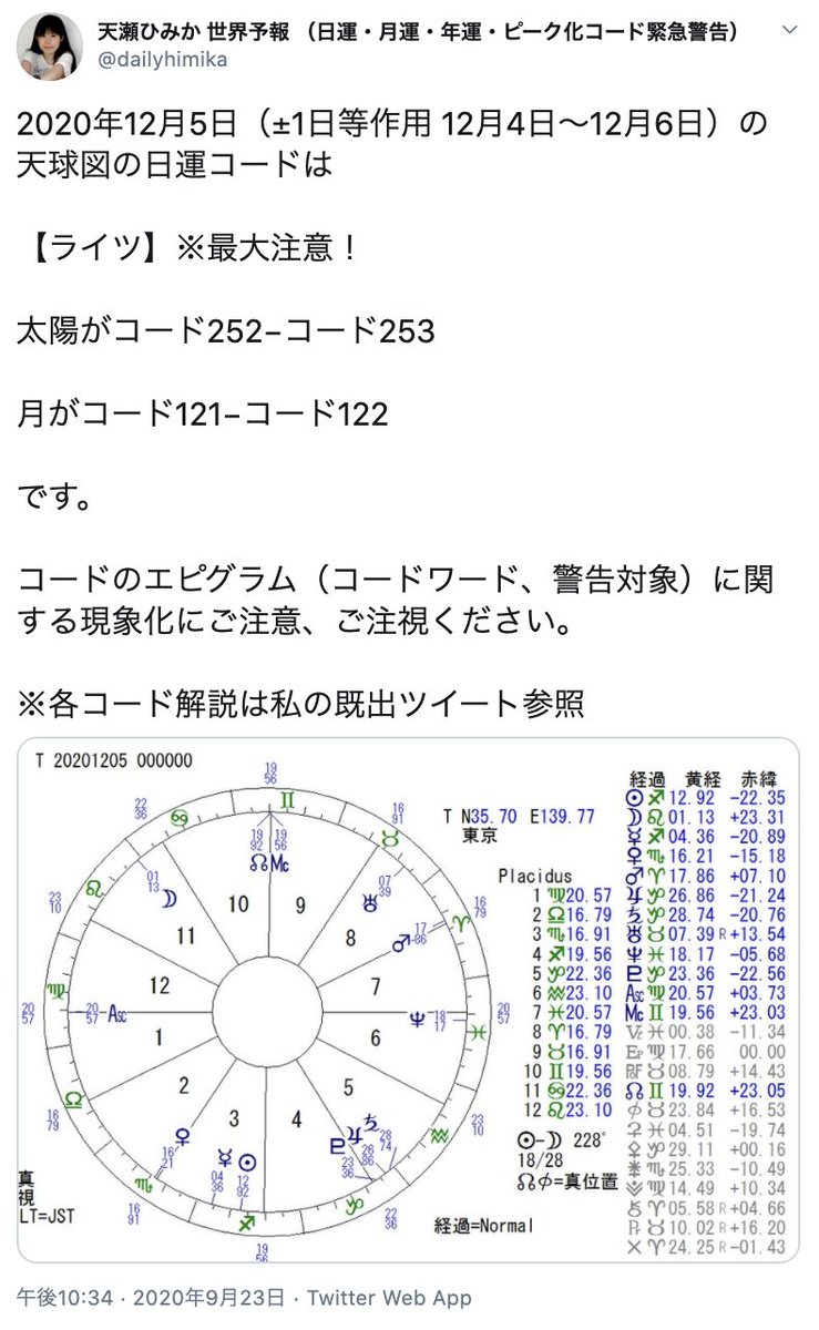 ツイッター か 天瀬 ひみ