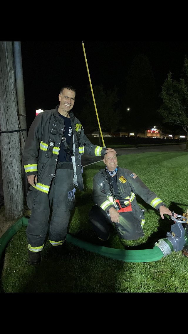 They always put the old guys on the water shuttle...