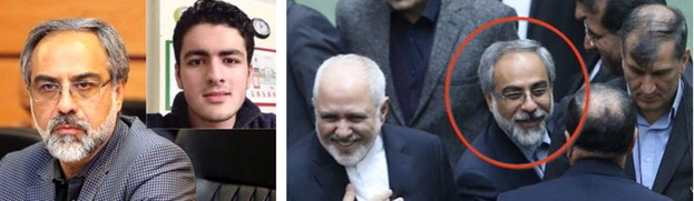 5)Khazei was angry over the deportation of Shahab Dehghani.Dehghani is the son of Kamal Dehghani Firouzabadi, a former Iranian MP with close ties to senior regime officials, including  @JZarif, former parliament speaker Ali Larijani & Hezbollah chief Hassan Nasrallah.