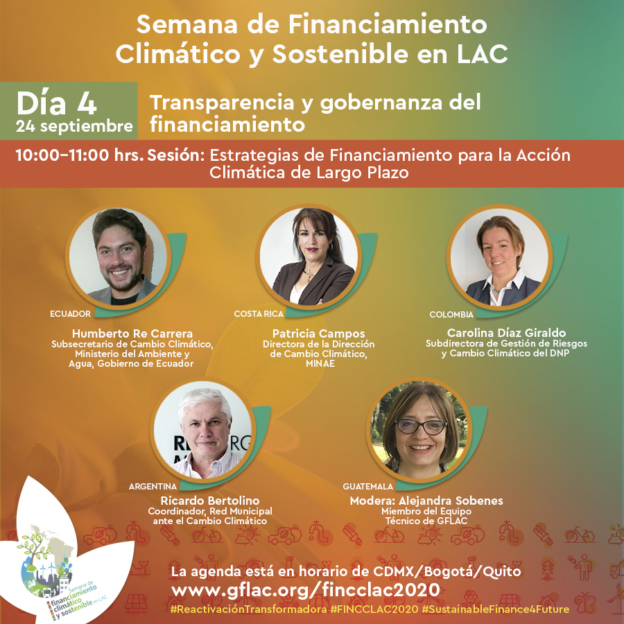 GrupoGFLAC's tweet image. 10:00 horas - a punto de iniciar la charla de estrategias de financiamiento para la acción a largo plazo en LAC, con representantes de @Ambiente_Ec @CRMinae @DNP_Colombia @ramcc_net 

Súmate a la conversación 👉bit.ly/3cndPDl