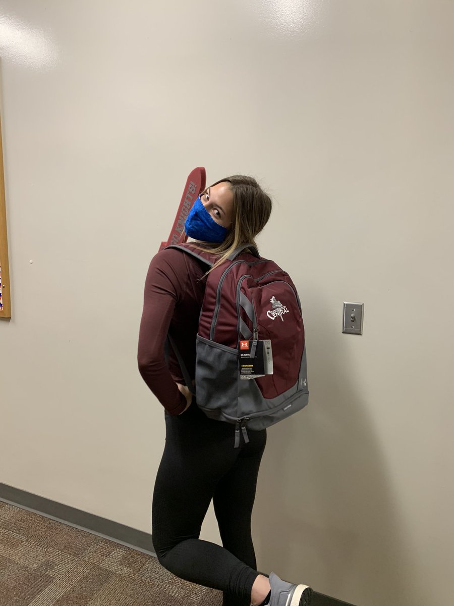 Hey GFC, need a new backpack and want more school spirit? Stop in to the school store to get both in one!! #mysterious #doitforclark #maskupcentral #gfcactivities <a href="/GFC_Activities/">GFC Activities</a>
