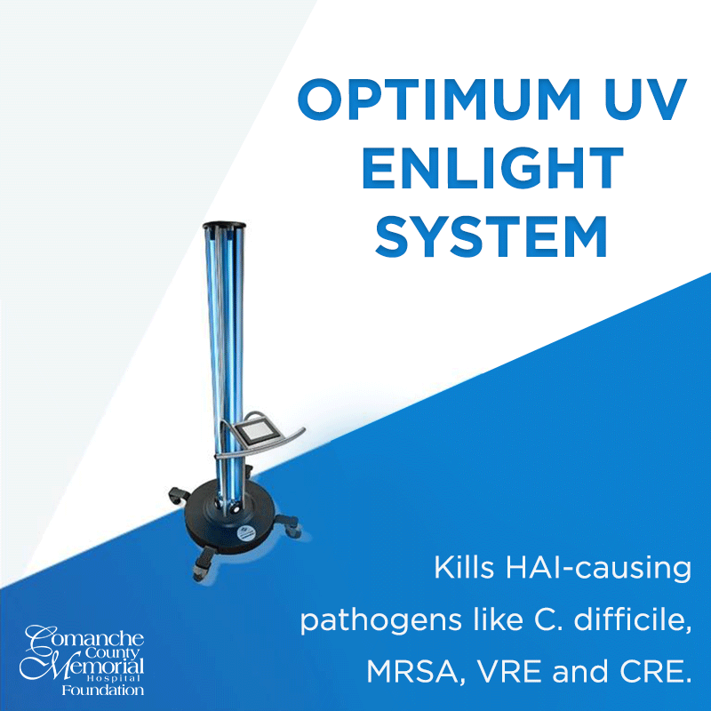 CCMHFoundation's tweet image. Help CCMH acquire this type of technology so we can keep our facilities clean for our patients. 

Donate: ccmhgiving.com/optimum-uv-enl… 
#CCMHFoundation #Donate #keepitclean
