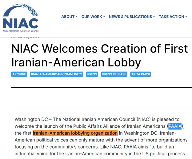 8)Now it gets even more interesting:Khazei is endorsed by  @NIACouncil/  @NIACActionPAC, another known Iran lobby group in the U.S.NIAC has very close relations with PAAIA, Iran’s first official DC-based lobbying organization.