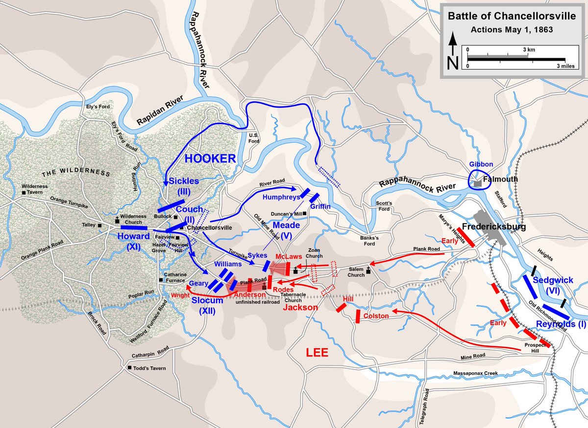 Slocum would lead the Corps for most of the next two years, serving with distinction at the Battle of Chancellorsville, and again at the Battle of  @GettysburgNMP, where he commanded the Army of the Potomac’s entire right wing, successfully defending Culp’s Hill.