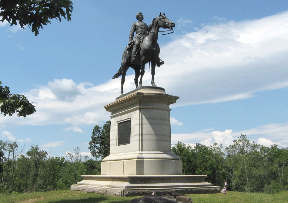 After the war, Slocum left the  @USArmy and settled in Brooklyn. He practiced law, and served in the  @USHouseHistory as a Democrat for three terms. He died in 1894, and is buried in  @GreenwoodCem in Brooklyn.