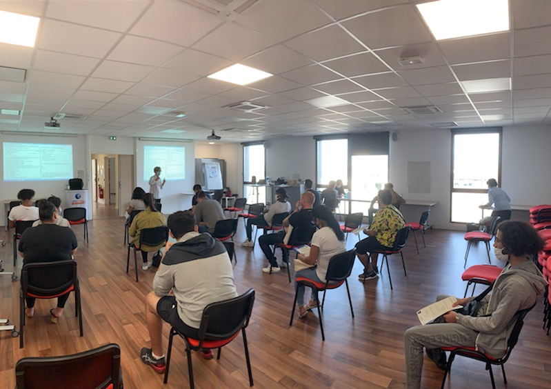 Domi_Basse's tweet photo. Le #comider et #PoleEmploi Montpellier Cévennes se sont mobilisés pour préparer 18 Jeunes au #Markethon du 1er octobre 2020 💪🤞 https://t.co/I0vUQejMMp