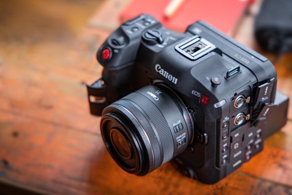 ProVideo's tweet photo. Canon EOS C70 brings a number of ‘firsts’ for the Cinema EOS System - https://t.co/iF9RCyZqZS https://t.co/u2J6CeMdTZ