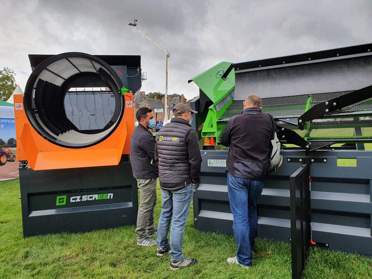 Venez découvrir le cribleur mobile de CZ Screen sur le stand n°44 de Pacamat ! Une exclusivité !