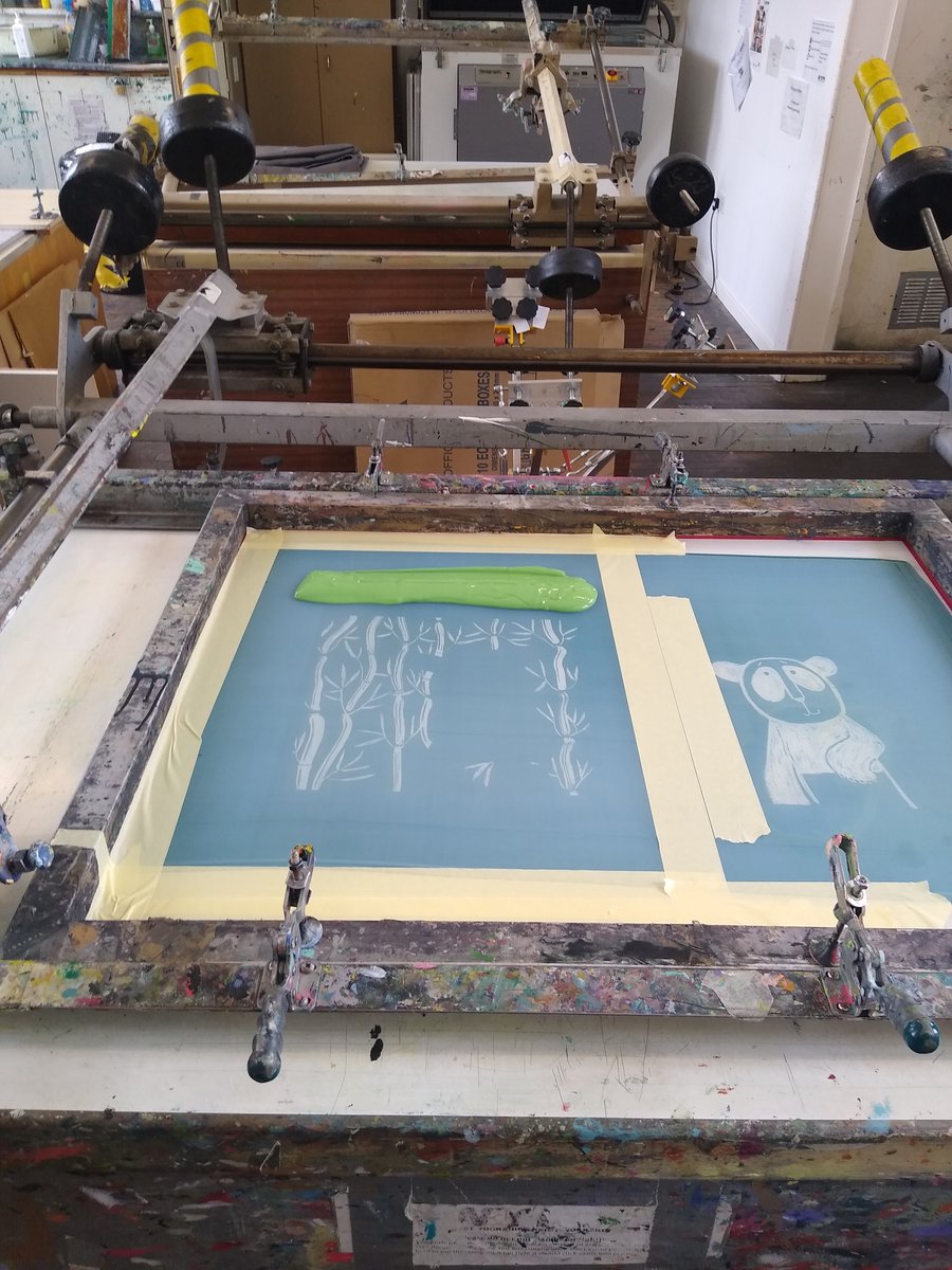 Here is another new Redbubble product featuring my 'Bamboo Panda' screenprint.

I think I might need to have one of these myself!

#pandaart #pandas 
#redbubbleproducts #animalillustrator 
#characterdesign