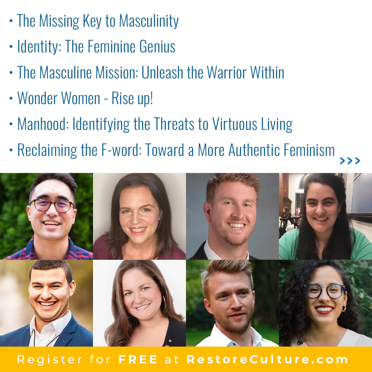 CultureProject_'s tweet photo. Let’s talk about being... men and women.⠀⠀
Join 100+ Speakers and experience over 150+ Workshops for FREE on September 25-27.⠀⠀
Register for FREE at link in bio @thecultureprojectintl - https://t.co/OyVYRjJ2c8 https://t.co/PJjuiP9htG