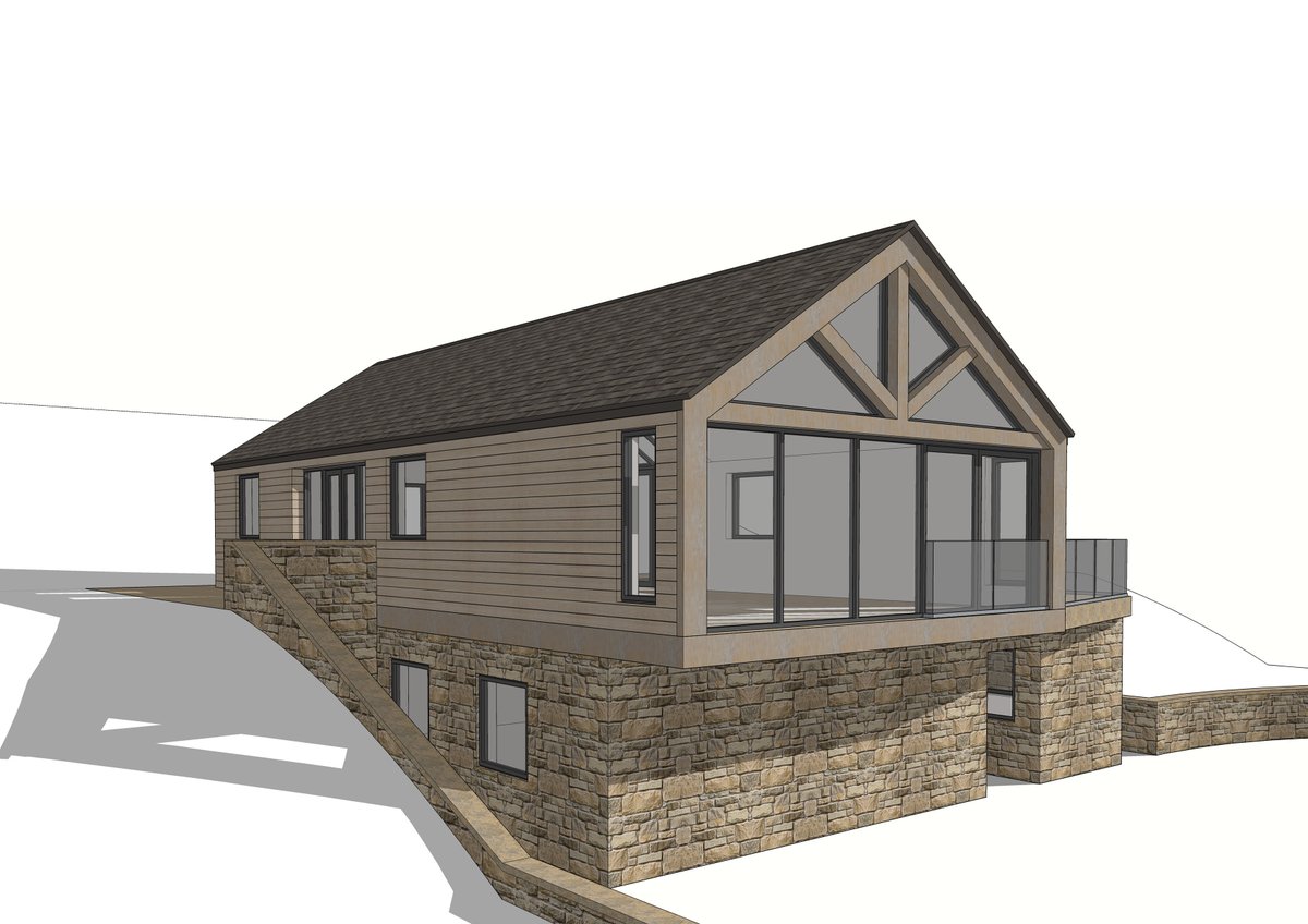 Fisch_Design's tweet photo. One of our residential projects last year tasked us with thinking outside of the box. The earth-sheltered design deals with exposure to the elements on one side, whilst reducing impact on the natural landscape.
#FischDesign #ResidentialDesign #LandscapeDesign #ExternalDesign https://t.co/lyTLNzObQf