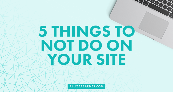 GiardMaureen's tweet photo. Is your website annoying? Learn 5 things you might be doing that are scaring away clients and customers.
https://t.co/TR8gtPRdg1 https://t.co/OgCd39CQ68