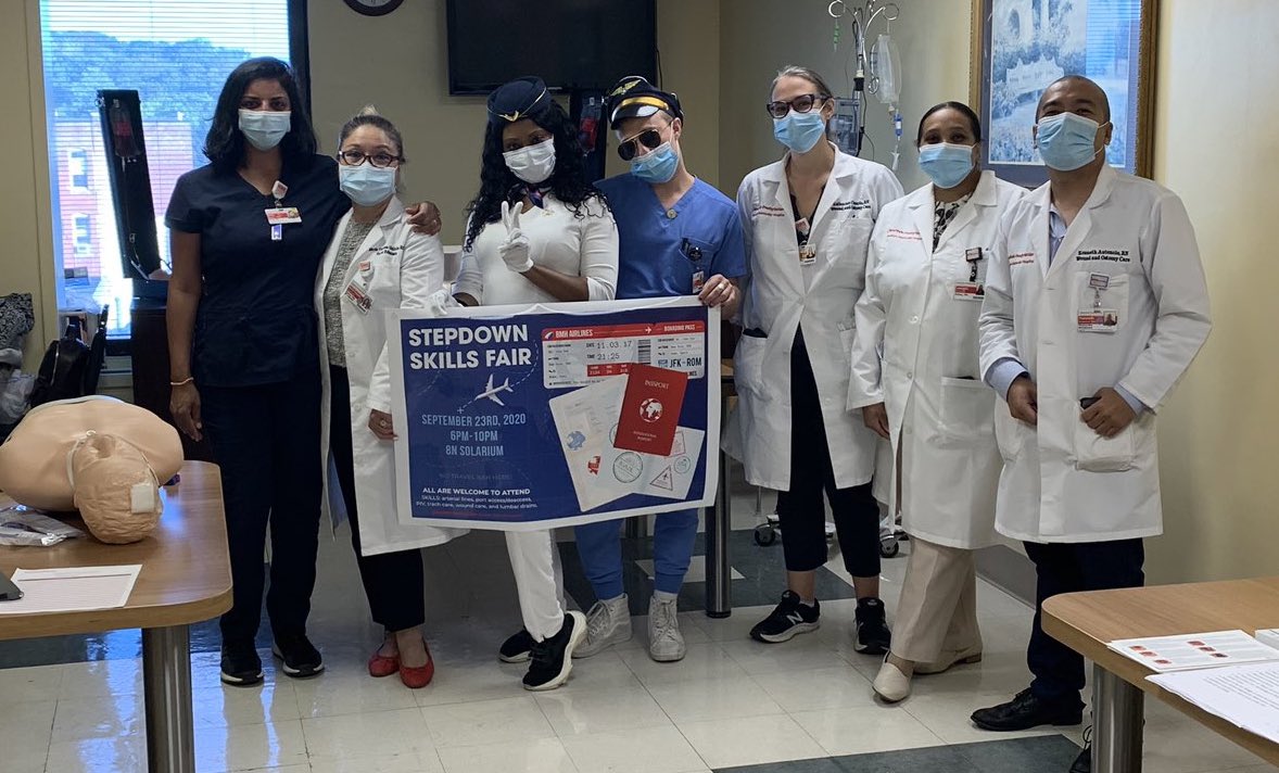 A huge THANK YOU to our volunteers, nurse educators and wound care team in helping us make our skills fair possible! ❤️