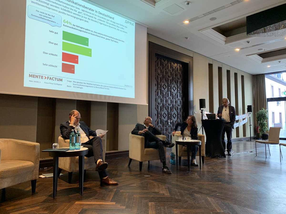 Heute beim GPRA zum Thema „Qualität in der Kommunikationsberatung“ unterwegs. Spannende insights.