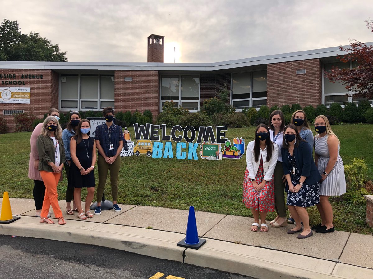 So exited to welcome our students back to school in person today!