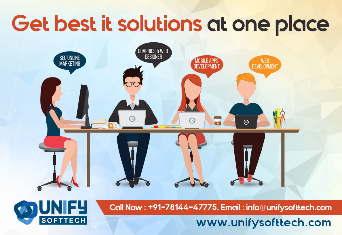 UnifySofttech's tweet photo. Get best it solutions at one place –Unify Soft Tech

https://t.co/1W3IcbWnzN
.
.

.
#smo #seo #ppc #website #app #software https://t.co/nbXQdCnMZq