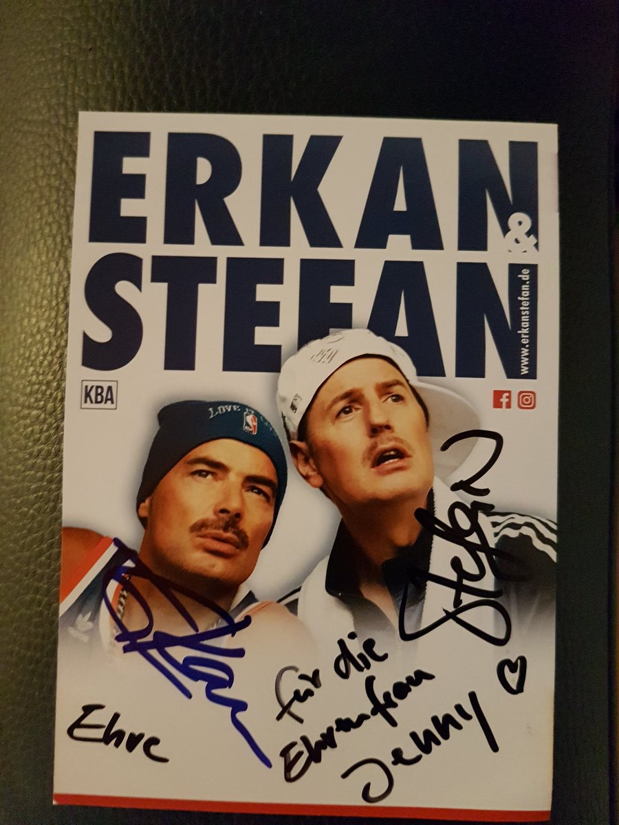 oOpunkyOo's tweet photo. Krass @erkanundstefan vielen vielen lieben dank! Ihr seid die geilsten #twitch #erkanundstefan #autogrammkarte #ehre https://t.co/5X36XJEMrD
