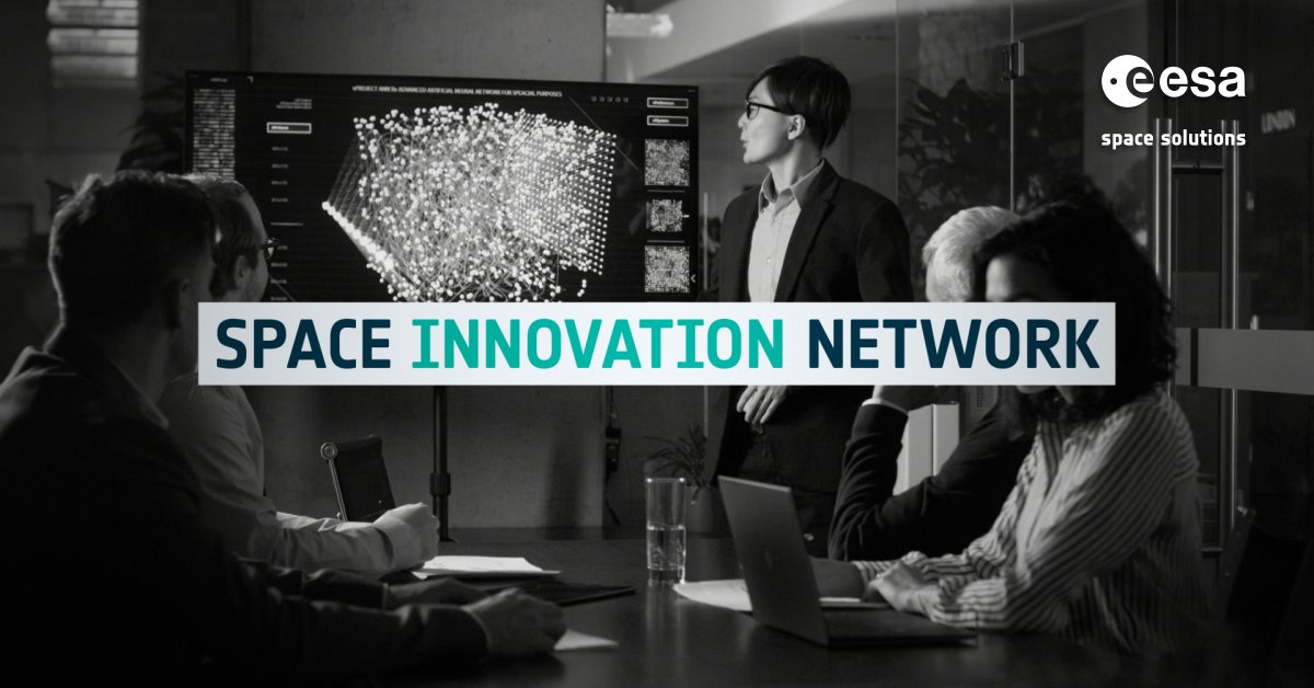 Space4Europe's tweet photo. What is the #ESAspacesolutions #Technology Broker Network?

Offering solutions to #innovation challenges by providing access to advanced technologies, the network supports the identification, creation &amp; funding of projects using #space to benefit Earth 👇

https://t.co/3INt19T3Hv https://t.co/8Zmh6m5nAy
