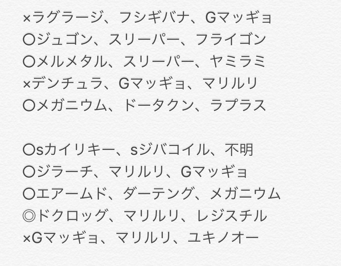 S Ikeda7070 Gbl環境調査 ランク8 久々にムド草草を見た Pokemongo ポケモンgo ポケ活 Gbl ランク10 目指す