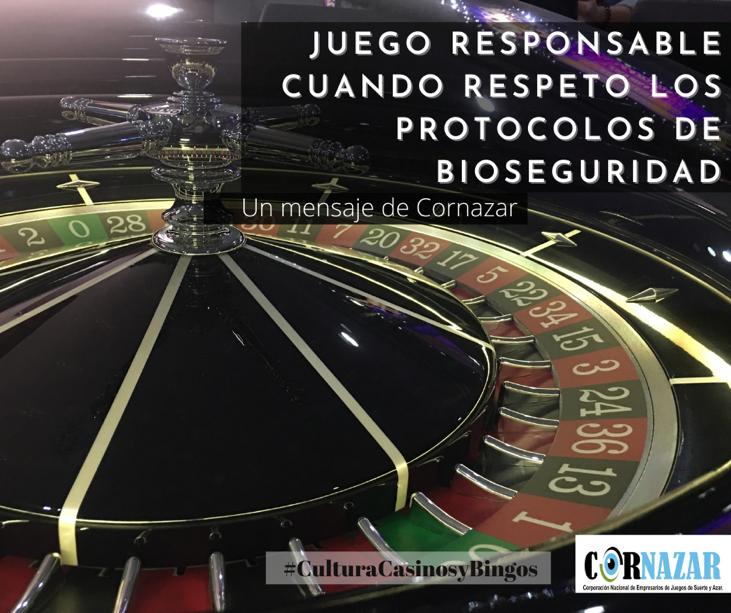 Cornazar2's tweet photo. Jugar responsable nos garantiza estar más cerca de la reactivación permanente y segura de nuestro sector de Juegos de Suerte y Azar. #CulturaCasinosyBingos https://t.co/cIEbX7WwBA