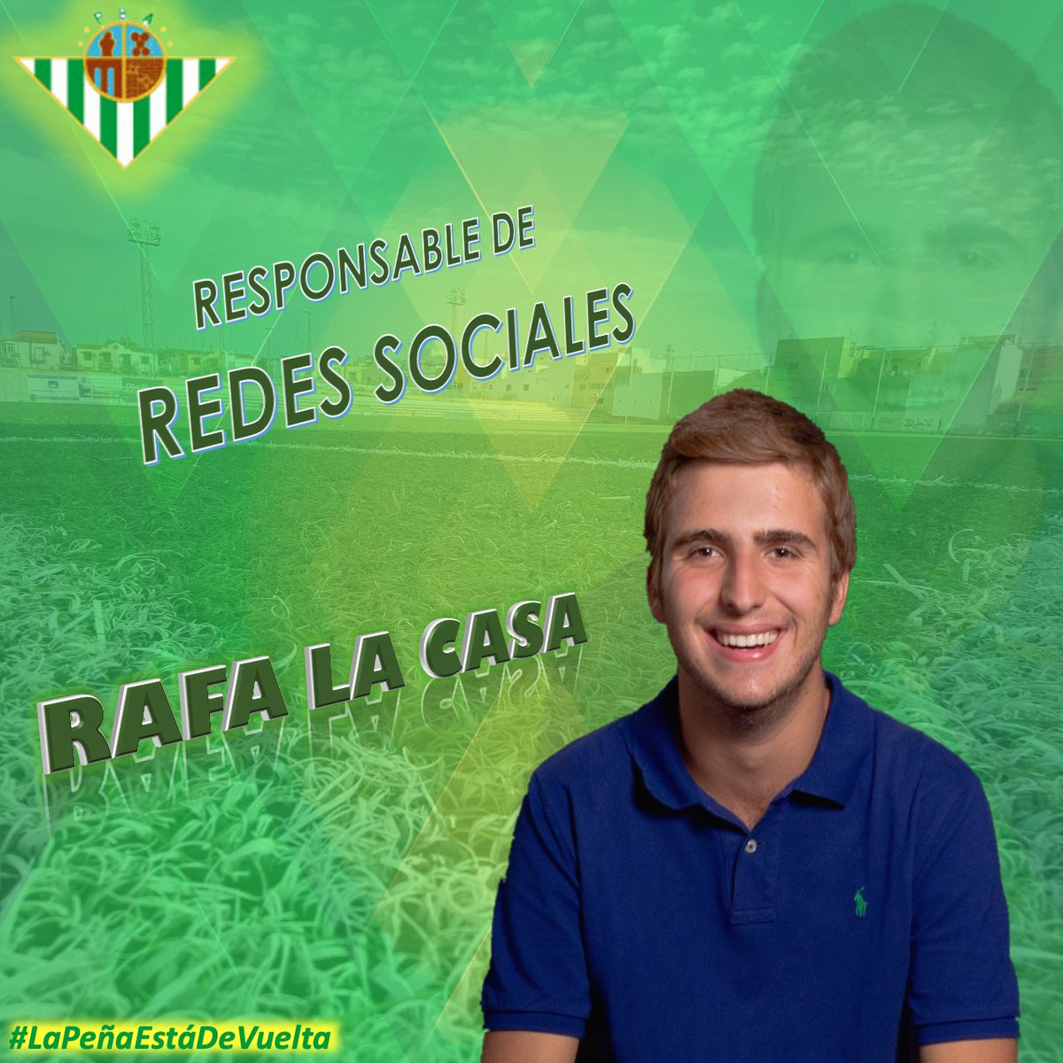 🆕💥⚠️ Empezamos con las presentaciones.
<a href="/rafalacasar/">Rafa La Casa</a> estudiante de Periodismo + Derecho, será el encargado de gestionar todas nuestras Redes Sociales:
- Redactor digital en <a href="/alacontra_es/">A LA CONTRA</a> y responsable de comunicación en <a href="/BellverSports/">Bellver Sports | Legal boutique</a>  
- 2 años en el <a href="/CD_Alcala/">C.D. Alcalá</a> 
BIENVENIDO⚽️💚