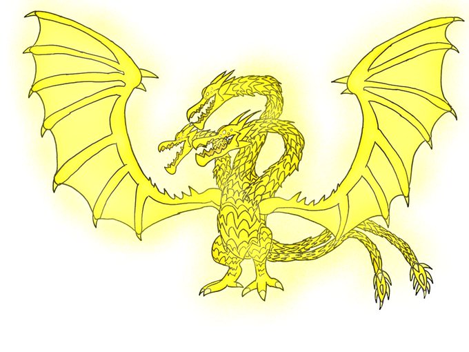 キングギドラのtwitterイラスト検索結果 古い順