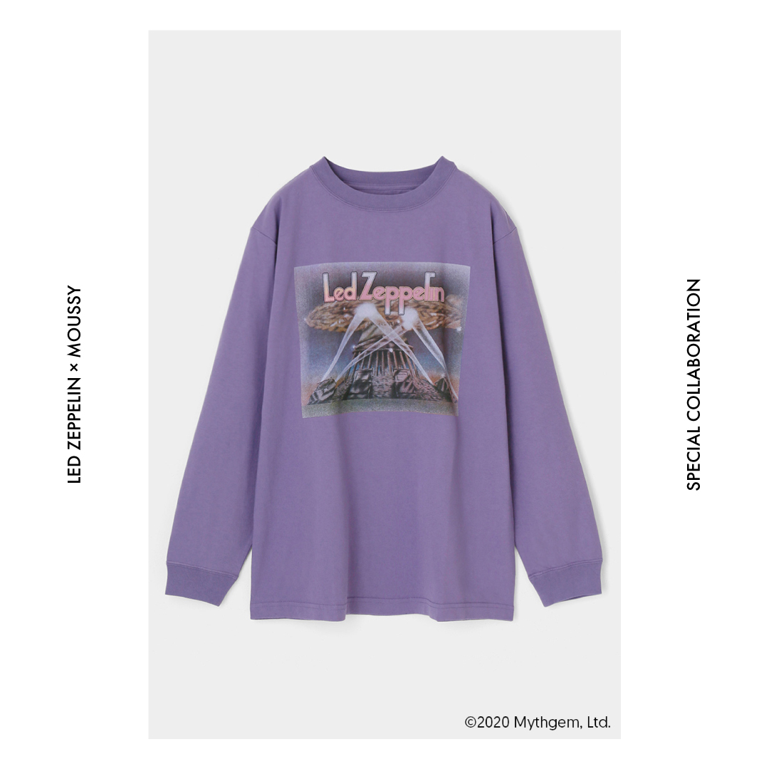 MOUSSY × LED ZEPPELIN コラボ 長袖Tシャツ Ｆサイズ moussy official on X: 