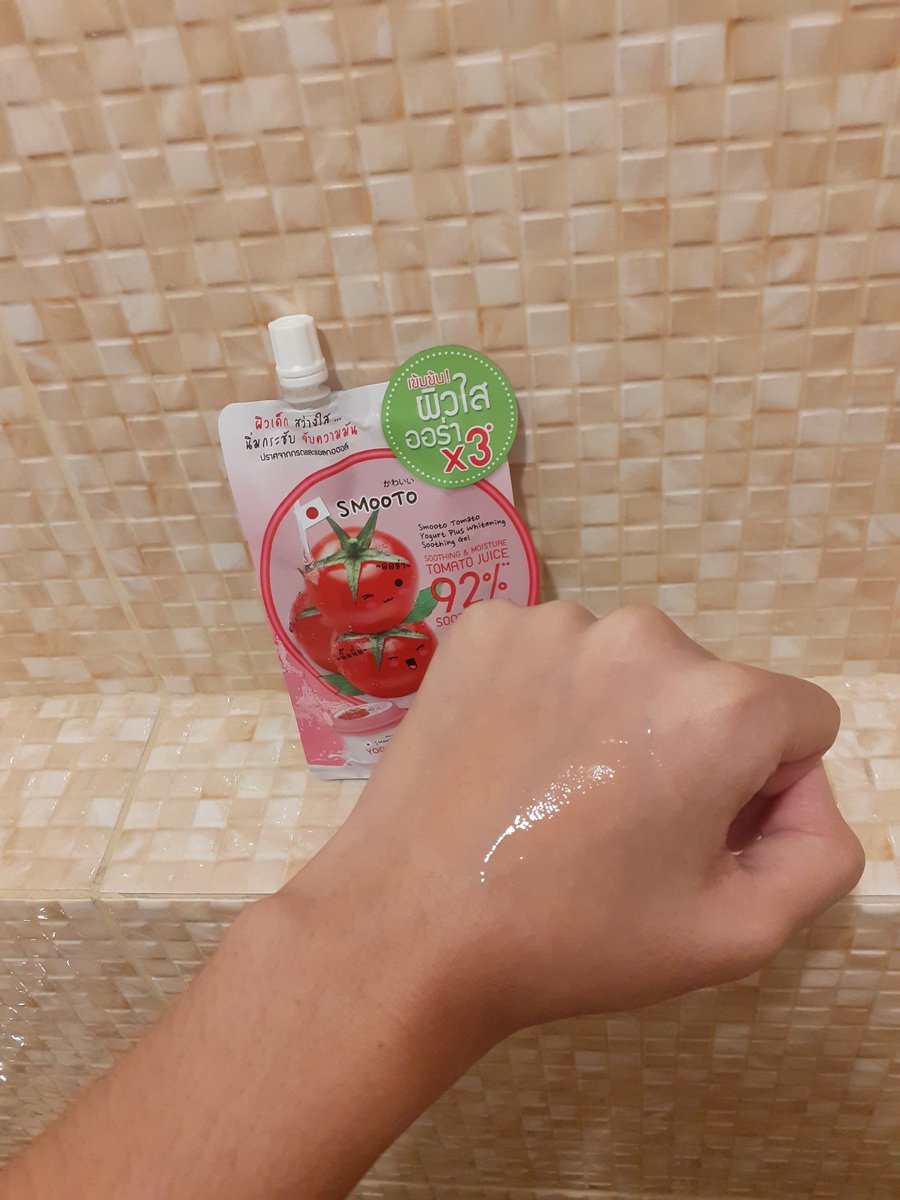 asrppksm1's tweet photo. Smooto Tomato Yogurt Plus Whitening Soothing Gel 🍅❤️
เจลมะเขือเทศเข้มข้น ผิวใส ออร่าX3 ช่วยบำรุงให้ผิวกระชับ นุ่มเด้ง กระจ่างใส ใช้ได้ทั้งผิวหน้าและผิวกาย สูตรใหม่เพิ่มปริมาณแต่ราคาเท่าเดิมจ้า ซองละ 49 บาท พิกัด 7-11
#สมูทโตะเจลน้ำมะเขือเทศ #ออร่าพุ่งนุ่มเด้ง #รีวิวเซเว่น https://t.co/iqpoaNFvJU