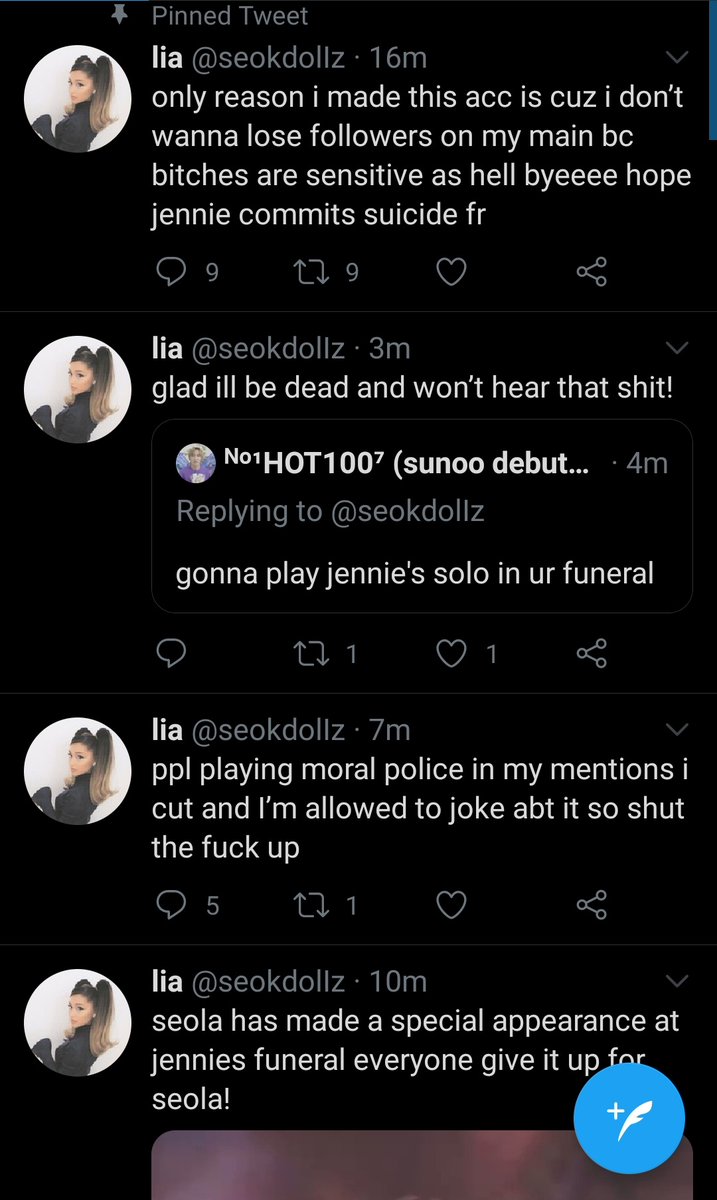Tw// rapeMore rape threats