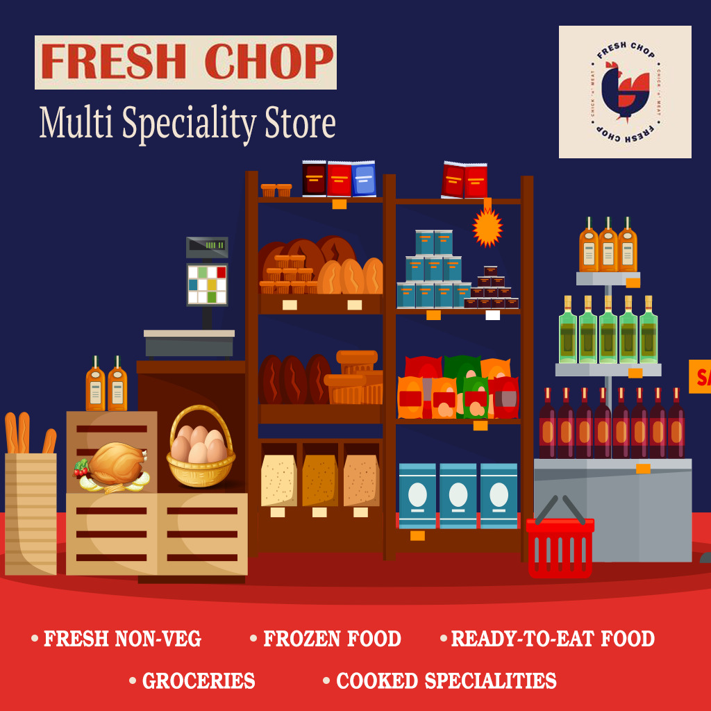 fresh_chop's tweet photo. Multi-specialty store for all your food needs.

✅ Fresh Non-veg 
✅ Frozen food
✅ Ready-to-eat Food
✅ Groceries 
✅ Cooked specialties

Contact Us: 07665696666

#Groceries  #FreshChopJaipur #FreshChopFood #jaipurnonVegfood #jaipurfood #nonvegfoodjaipur #nonvegfood #nonveg https://t.co/g1GJUum9i1