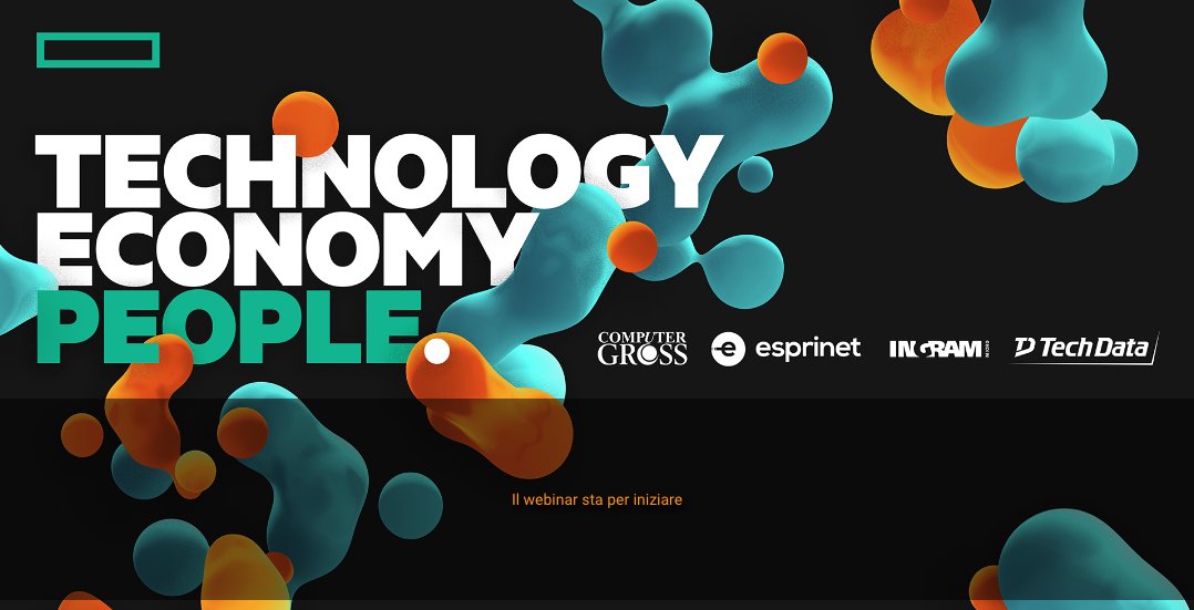 MilenaLazzaroni's tweet image. #HPEnow GO! 

@HPE_IT @ComputerGross @Esprinet_Ita @TechDataASItaly
 
bit.ly/HPENow_Mktplace #ad