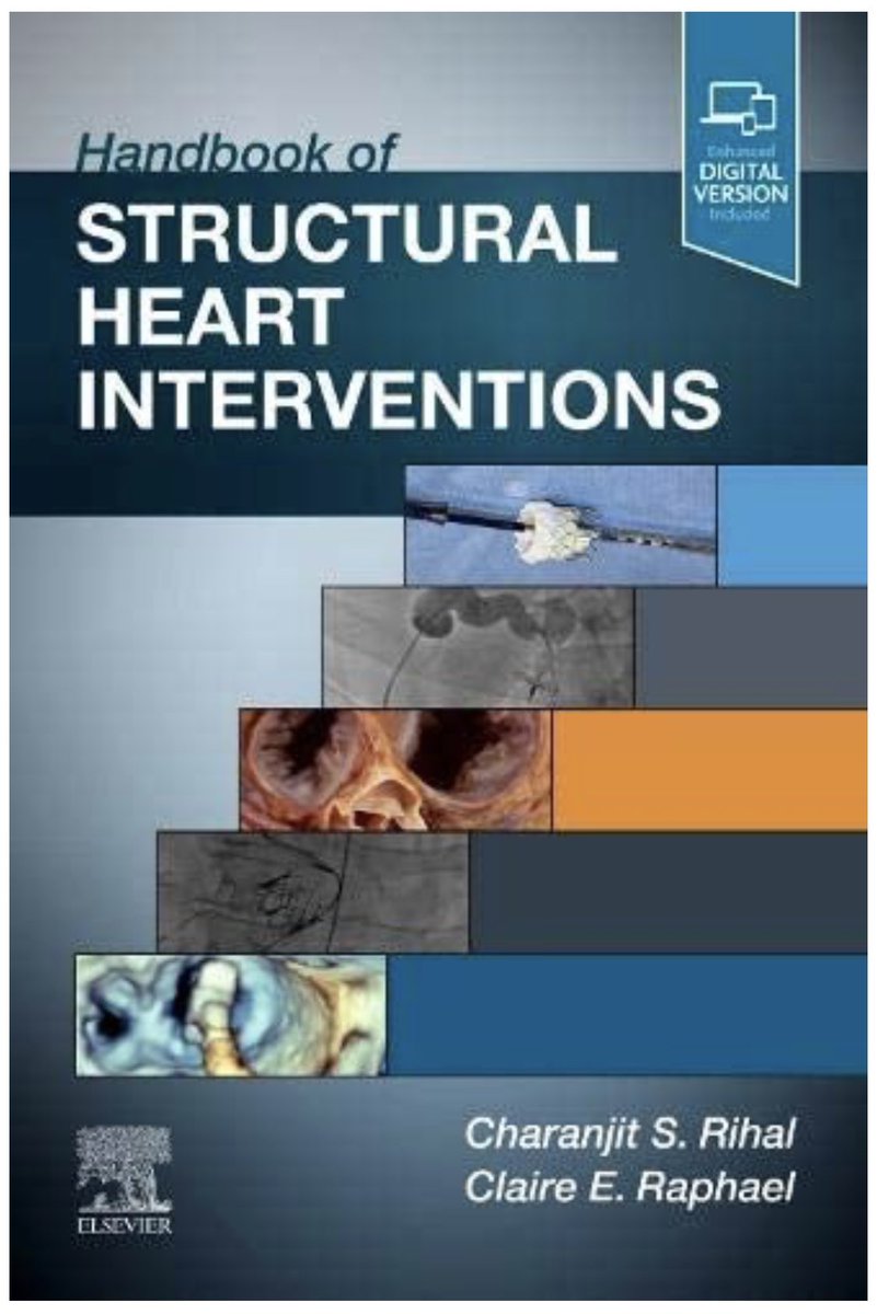 Mayo Handbook of SHD Interventions is now available for pre-order online. Supported w >550 colored illustrations, the book provides practical step-by-step approaches to common and rare SHD problems. Congratulations 🎊 to @claireraph & @ChetRihal & all co-authors. @drpaulfriedman