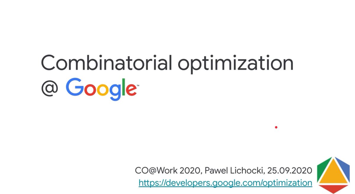 appendens's tweet photo. 📺 Pawel Lichocki - Combinatorial Optimization @ Google https://t.co/puSEESiwmw
🌐 https://t.co/X6zN489BO1 https://t.co/CqytaztriE