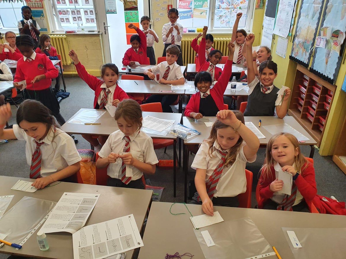 CCJacademy's tweet photo. Year 4 enjoyed starting this term’s Sewing Club today. We look forward to seeing you all develop your skills over the next few months. Good luck &amp; have fun! https://t.co/1DjKFaQVUU