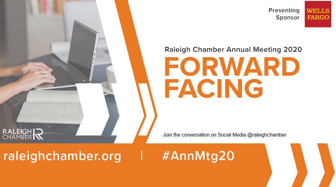 raleighchamber's tweet image. We are ready to kick off #AnnMtg20! We are grateful for the support of our members, partners, investors, and Chamber leadership over the past year. We look forward to working with you in the next year! #forwardfacing