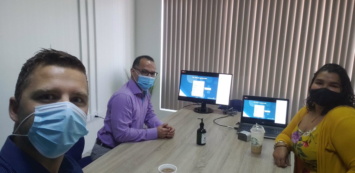 VanBrugSoftware's tweet photo. Ook vanuit Aruba wordt meegekeken met #CODEX5 #notarishelmeyer https://t.co/kuvv8vKkaj