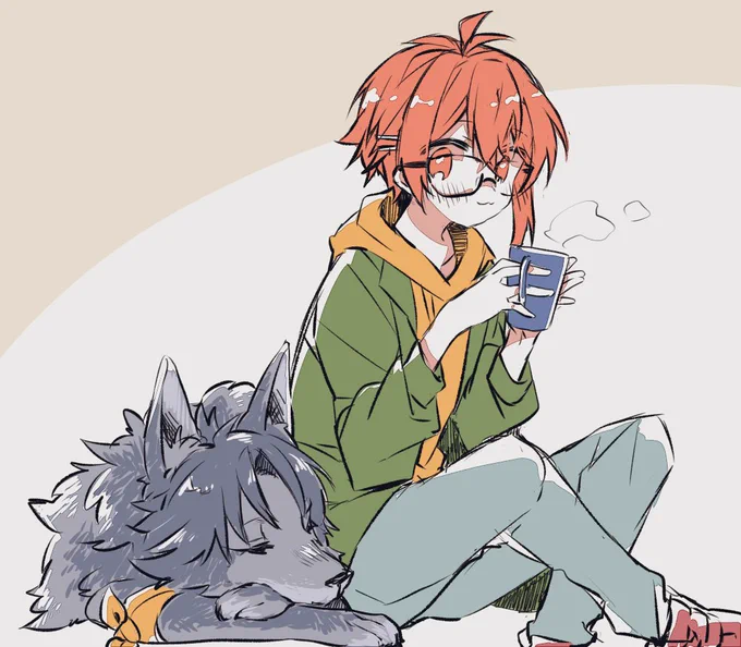ぬくぬく探偵狼☕️ 