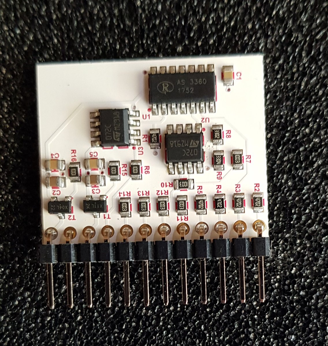 alfarzpp's tweet photo. Stylish micro-modules from #Syntaxis based on ASxxxx  IC's:
   https://t.co/4dtgIYLyL3
  New opportunities for quick system breadboarding/proto-typing, compact solutions. 
   uVCA on the base of #AS3360 :
https://t.co/SMVMWWbz6b https://t.co/96H7wsD3nR