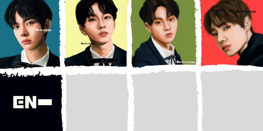 Which of the  @ENHYPEN_members should i draw next?? 