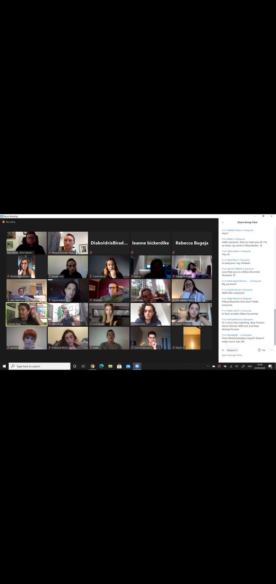 Fantastic Zoom Session Last Night With <a href="/sbaigcasting/">shaheen baig casting</a>, Thank You So Much For Your Time And Wisdom 😁 #actorslife #actor #castingdirector #KnowledgeIsPower
