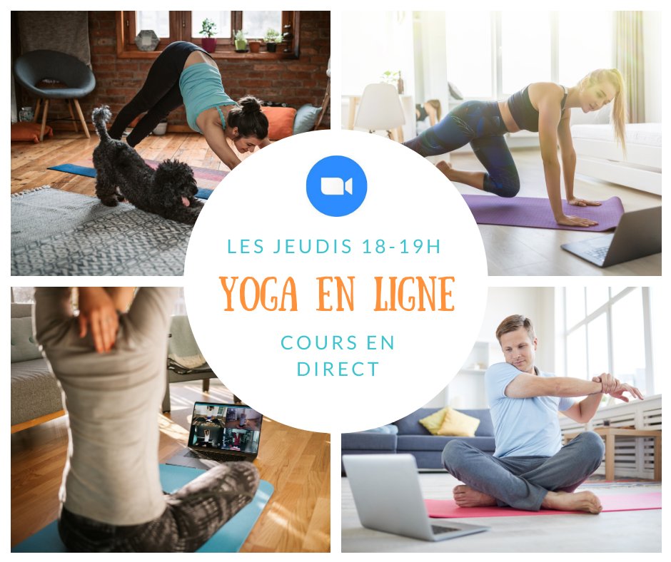 FitandRelax92's tweet photo. Cours de Yoga hebdomadaires en visio à partir du 1er Octobre ! 🧘‍♀️😀
Inscriptions sur notre plateforme Relaxeo : https://t.co/k553Yk1J84
#yoga #sallesdesport #EnLigne https://t.co/63UQ96Rvct