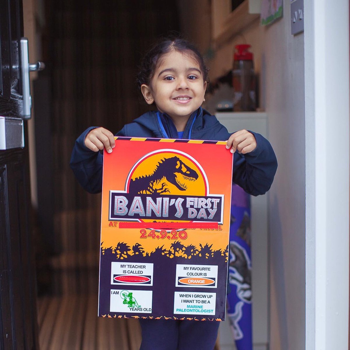 SunnyOsahn's tweet photo. My handsome Bani has his first day at school today!!!! 

SHOW HIM SOME LOVE TWITTER!!

And yes, he really wants to be a marine palaeontologist 😅 🦈 🦖 https://t.co/BLix55MBJE