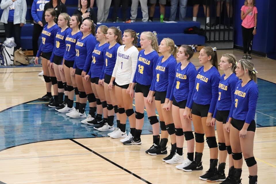 ‼️GAMEDAY for the Arrows‼️
Tonight the Varsity volleyball girls will go against Highland and WACO for the SEISC Tournament! 
Come support @ WACO to watch the team compete for a spot at the finals!! 💙💛 5:00 start time