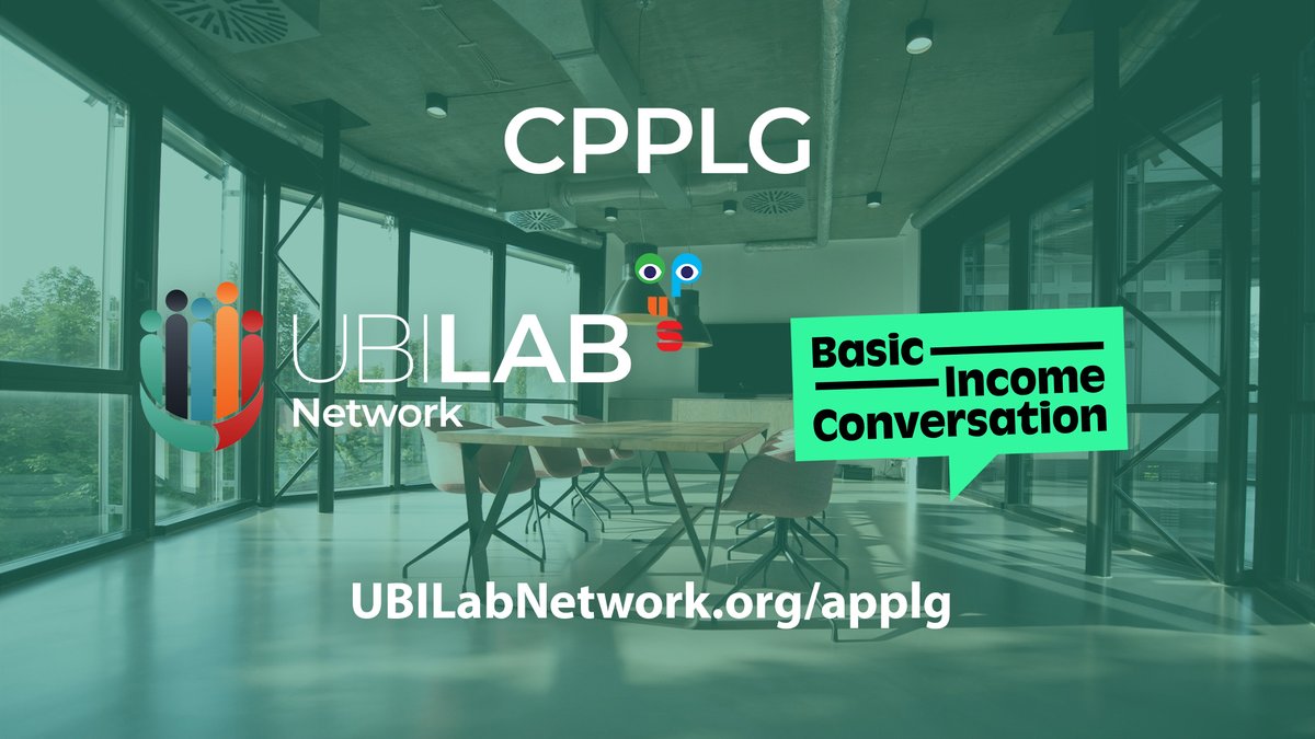 For tonight's meeting (Thurs 24th Sept - 6pm) we will be joined by @SamMGreg from @UBILabNetwork to give a presentation on the Cross-Party Parliamentary and Local Government Working Group on UBI (CPPLG) which was launched last week.

facebook.com/events/7564113…